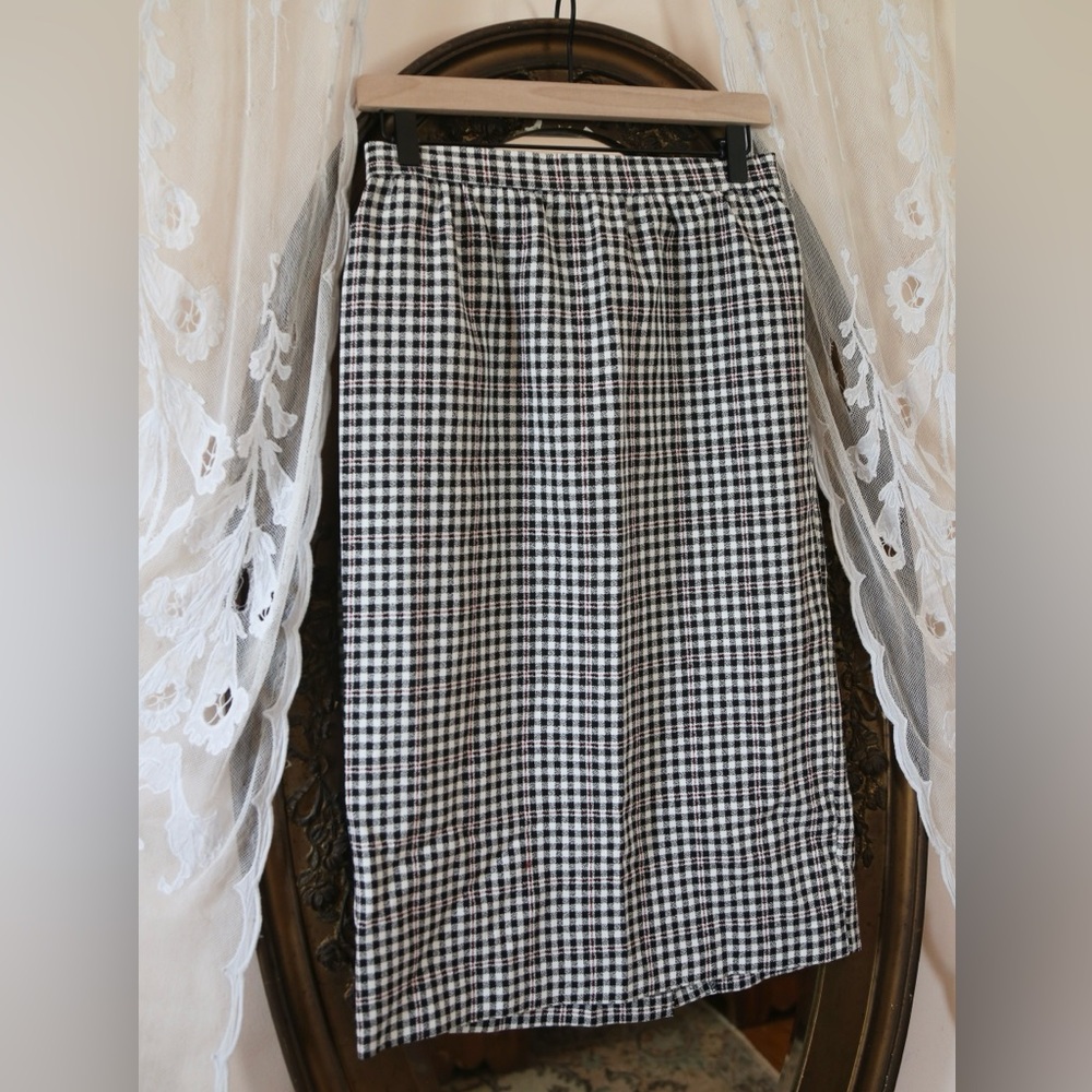 Vintage Gingham Skirt